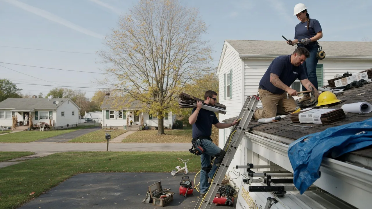Local Roofing Contractors in Parker City, IN near me